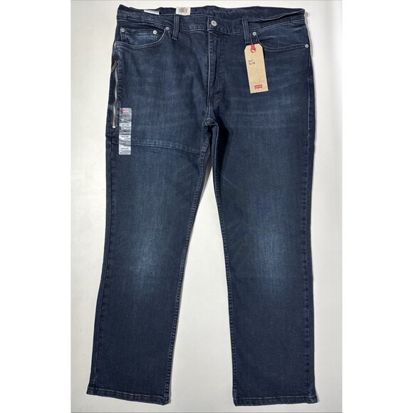 Levi's Other - NWT $69.50 Levi's 511 Slim Stretch Jeans Side Zip Pocket Dark Blue Men’s 40x30